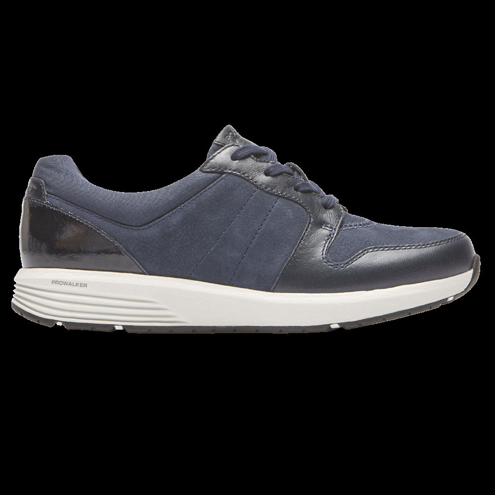 Rockport Sneakers Dam Blå - Trustride Derby Trainer - ILRJF8517
